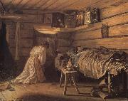 Vassily Maximov The Sick Husband oil painting reproduction